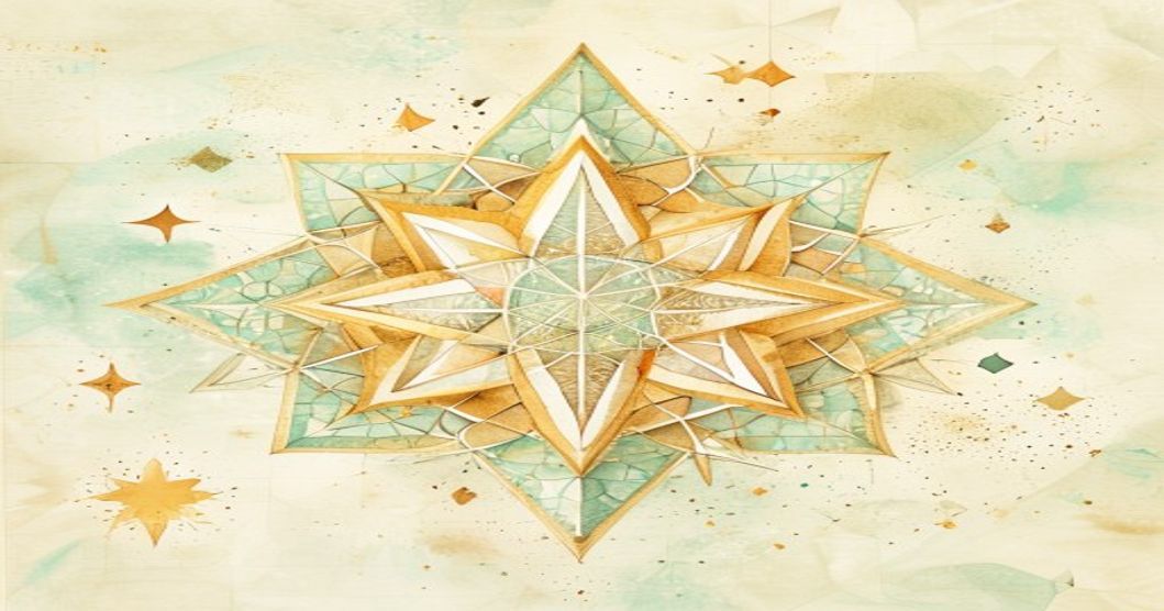 Islamic Geometric Patterns: A Calming Coloring Activity for Kids