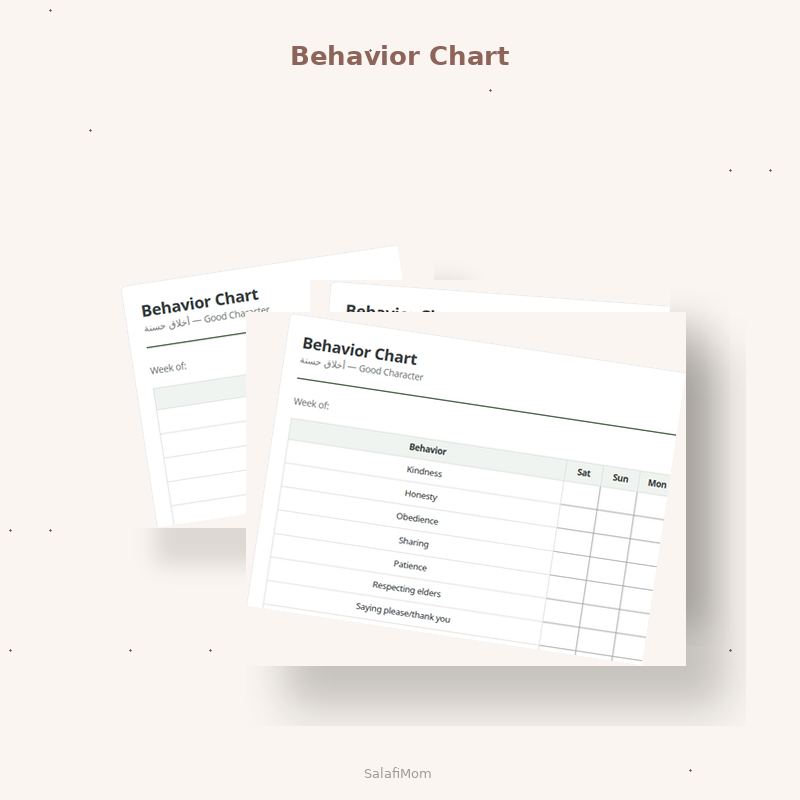 Behavior Chart