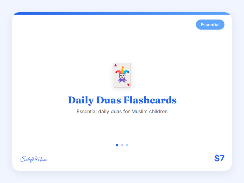 Daily Duas Flashcards