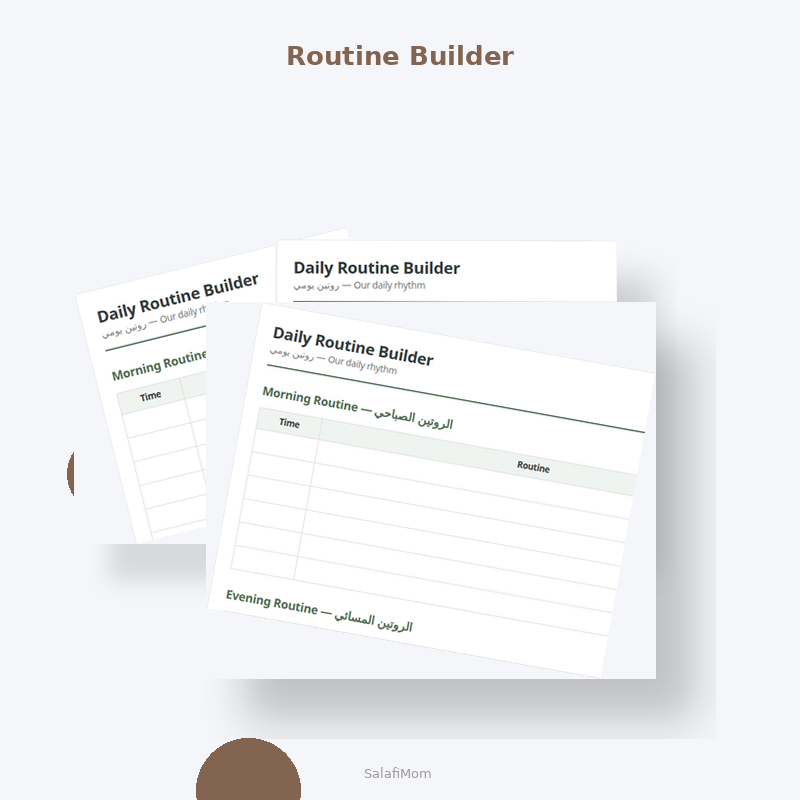 Daily Routine Builder